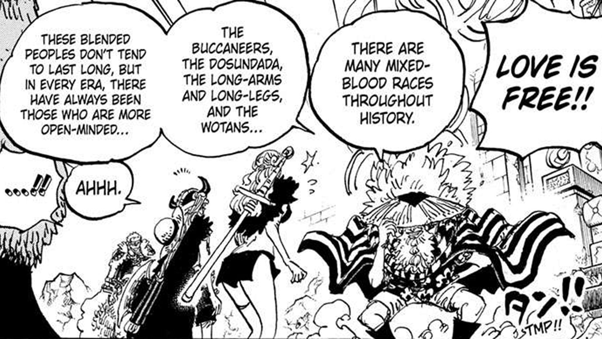 The first mention of the Dosundada in the manga (Image via Shueisha)
